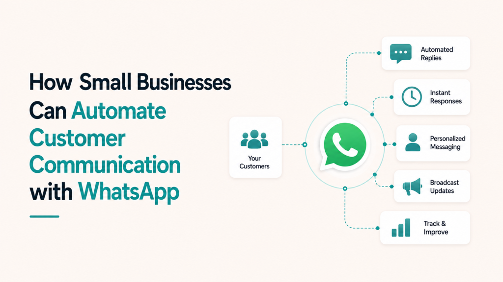 How Small Businesses Can Automate Customer Communication with WhatsApp